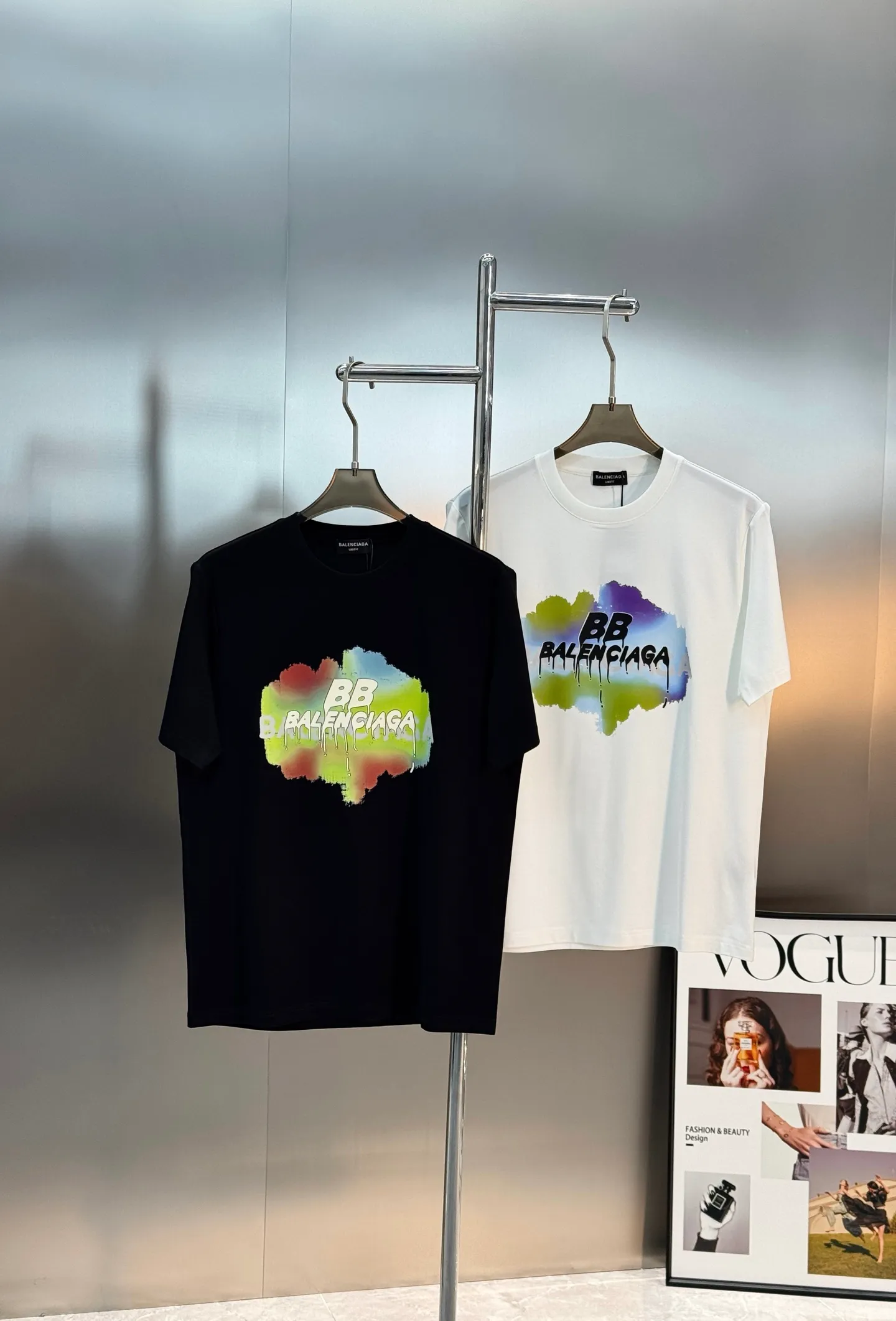⚜️ Balenciaga BB T ， + ，Black“BB” “BALENCIAGA” ！ ， . Breathable， OK✨ ， Sneakers， get ！ ：Black.White.Sizes：M-3XL（S 4xl ） ！175/145 XL